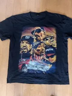 N.W.A. ヒップホップ ラップTシャツ ブラック
