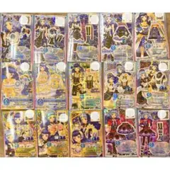 アイカツフレンズ　白百合かぐや　さくやセット15枚　プレミアム　リフレクトムーン