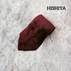 バーガンディ系 ネクタイ【HISHIYA/ヒシヤ INTERNATIONAL】