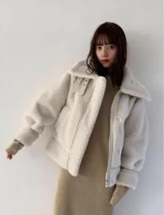【本日削除】SNIDEL ボンバージャケット