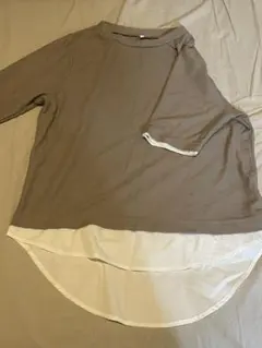 重ね着風 Tシャツ