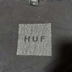 HUF Tシャツ ブラック クラックロゴ M