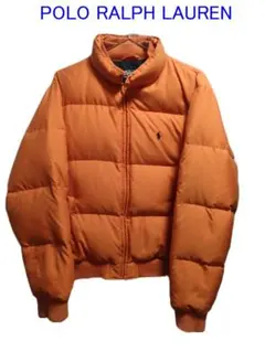 ダウンジャケット オレンジ