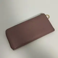 【美品】ブルガリ 長財布 セルペンティ サークルロゴ ゴールド RFID