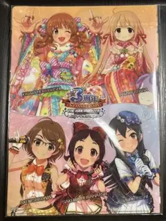 アイドルマスターシンデレラガールズ クリアファイル　5枚　￼会場限定購入特典 THE IDOLM@STER CINDERELLA GIRLS STARLIGHT FANTASYにむけて二