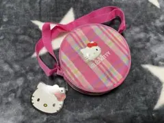 ◎新品　ハローキティ　チェック柄　ショルダーバッグ