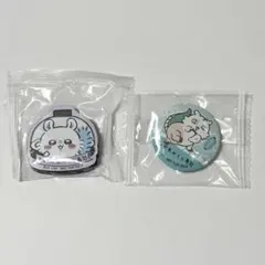 ちいかわ くら寿司 マグネットシート 缶バッジ モモンガ 鎧さん あのこ