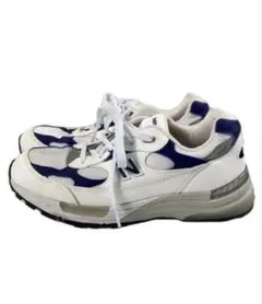 New Balance M992EC USA White Navy