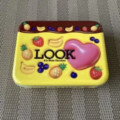 LOOK アラモード チョコレート フルーツデザイン金属缶のみ
