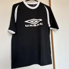 UMBRO ブラック/ホワイト シャツ Mサイズ