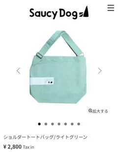 saucy dog 斜めがけバッグ