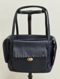 キタムラ Kitamura 犬顔 ハンドバッグ ポーチ