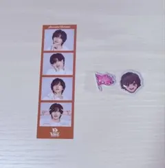 なにわ男子 BON BON VOYAGE ぷっくりシール フォトカード 道枝駿佑