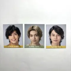 7MEN侍 B&ZAI 菅田琳寧 今野大輝 矢花黎 データカード