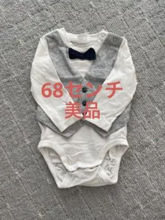 H&M ベスト風ロンパース 68cm