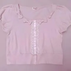 エミリーテンプルキュート♡リボンパフスリーブカーディガン♡冷房対策のサムネイル