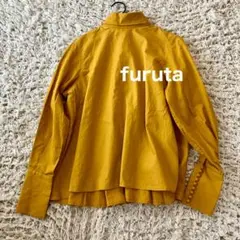 フルタ furuta ハイネック プルオーバー シャツ 日本製　デザイナーズ