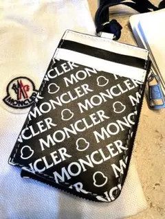 お値下げ‼️新品未使用　MONCLER フラグメントケース　コンパクトレザー財布