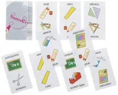 英語でゲームカード 05 Stationery 知育玩具のサムネイル