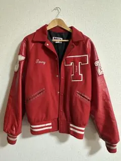 MECA スタジャン レッド/ブラック　サイズXL MECA スタジャン レッド/ブラック サイズXL