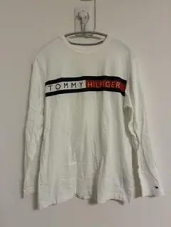 TOMMY HILFIGER ホワイト 長袖カットソー M