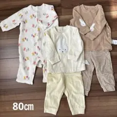 UNIQLOミッフィーパジャマ80cm 3セット