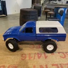 RC トラック 本体 ブルー ホワイト　付属品付き