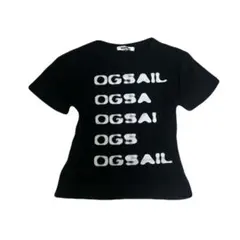 MEMECLE ロゴプリント 半袖Tシャツ ブラックのサムネイル