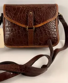 Mulberry ショルダーバッグ クロコ型押し ブラウンのサムネイル