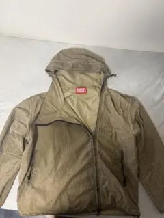 DIESEL フード付きジャケット カーキ　2026ss サイズ48