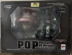 ワンピース P.O.P STRONG WORLD フィギュア8体セット（未開封） FIG]Portrait.Of.Pirates P.O.P STRONG EDITION ブルック ONE