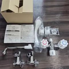 リクシル 壁付サーモ BF-WL247TX-PU 混合水栓 - メルカリ