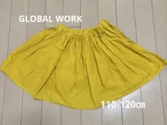 イエロー スカート グローバルワーク　110-120㎝