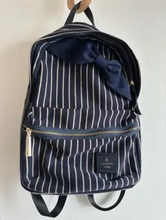 【お値下げ】LANVIN en Bleu/リボンリュックのサムネイル
