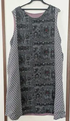 着物リメイクジャンバースカート