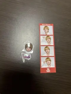 なにわ男子　ライブツアーグッズ　ぷっくりシール&フォトカードセット　高橋恭平