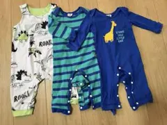 patpat ロンパース　3点セット　6〜9Month