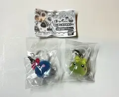 ほっぺちゃん めじるしアクセサリー B D 2点セット 青 黄緑 b d