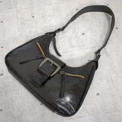 00s y2k oneshoulder bag halfmoon riders