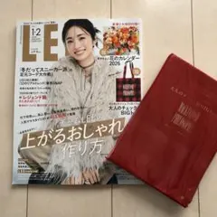 LEE 2026年1,2月号&付録　マッキントッシュフィロソフィー　トートバッグ
