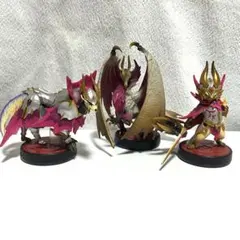 【美品】モンスターハンターライズ アミーボ（amiibo） 3体セット