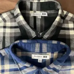 ユニクロ　JW ANDERSON ネルシャツ 2枚セット