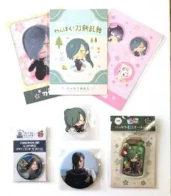 刀剣乱舞 にっかり青江 グッズまとめ 缶バッジ んまほっぺ マンホール 缶バッジ