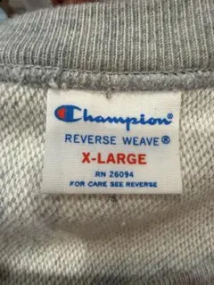 Champion Reverse Weave グレー 90s希少リバースウェーブ