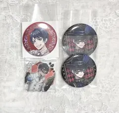 ツイステ デュース プラチナ マスカレード 缶バッジ