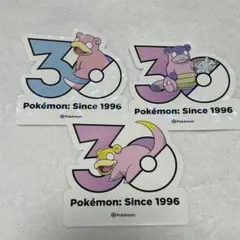 ポケモン韓国限定30周年記念ステッカー フシギダネ、フシギソウ