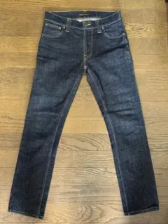 Nudie Jeans THIN FINN W29 L32 濃紺 美品