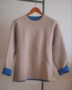 【メルカリ市限定価格】スウェットライクニット（ユニセックス/リバーシブル