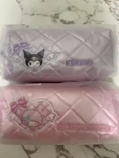 本日限定‼️サンリオキャラクターズ 1番くじキルティングポーチ 2点セットのサムネイル