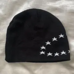 黒 AFBビーニーストーン装飾 ニット帽 Fサイズ 黒 AFBビーニーストーン装飾 ニット帽 Fサイズ - メルカリ